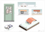 create 2d floor plans, architectural drawings, cad drafting and house plans